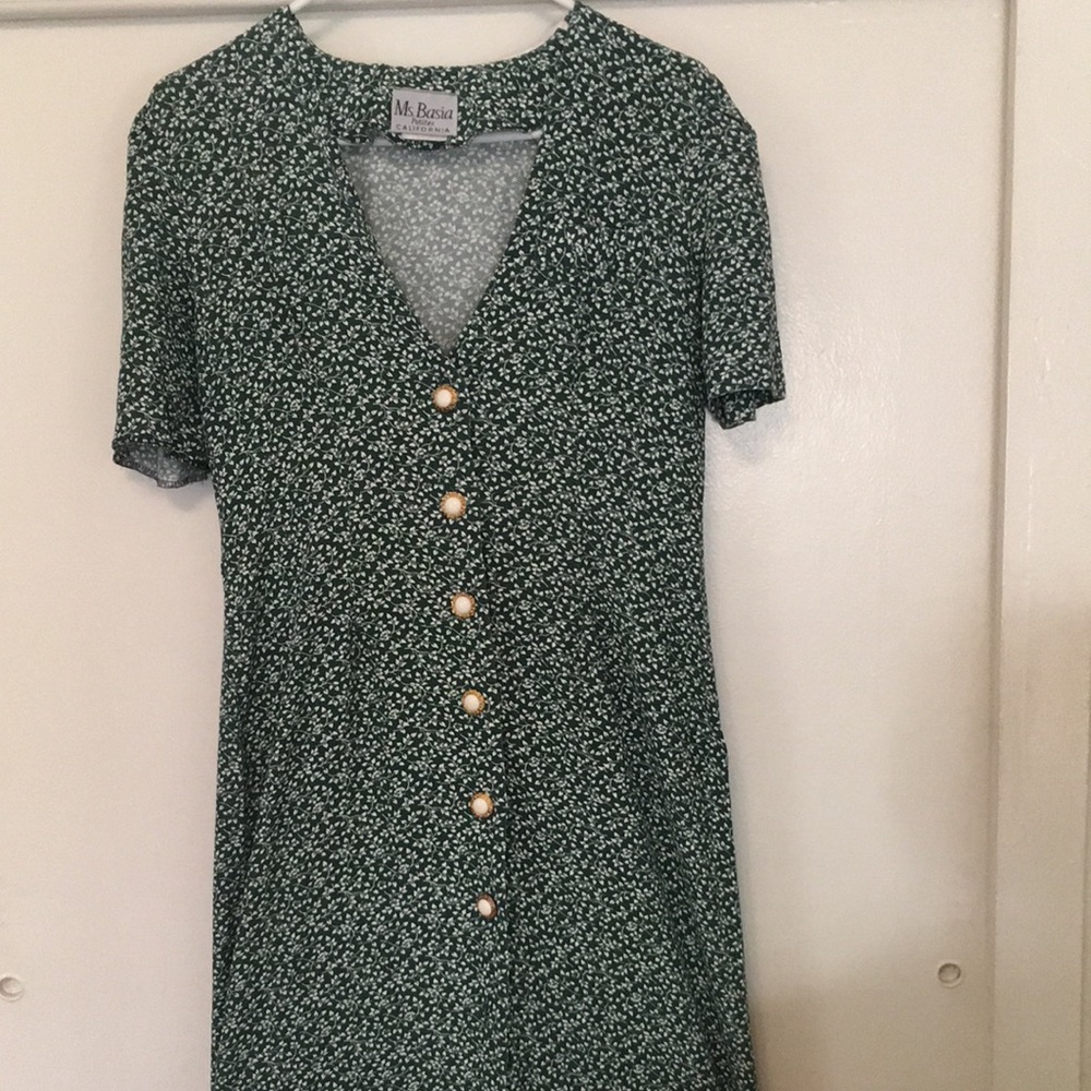 Vintage 90s floral dress